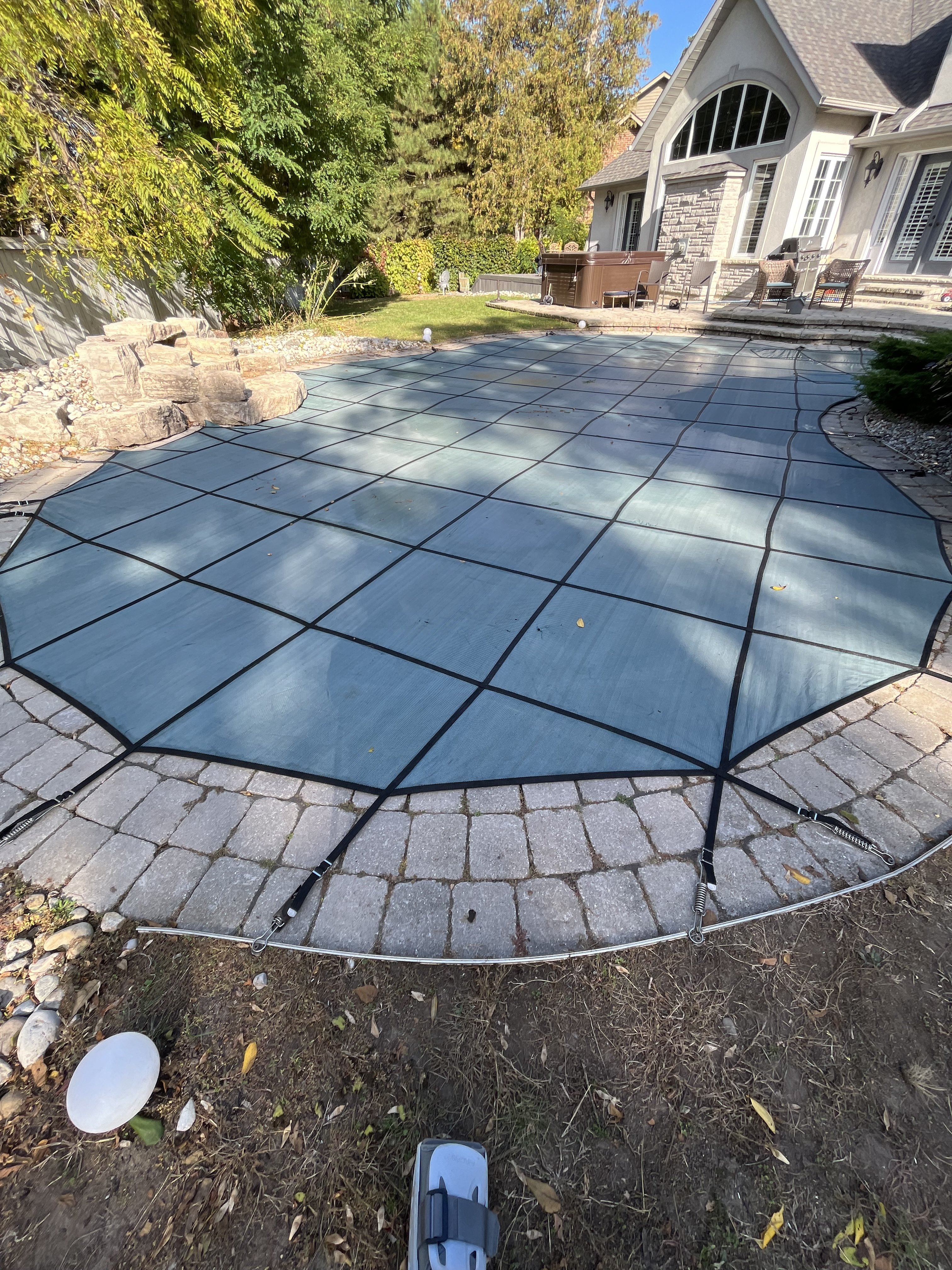 Pool closing and winterization