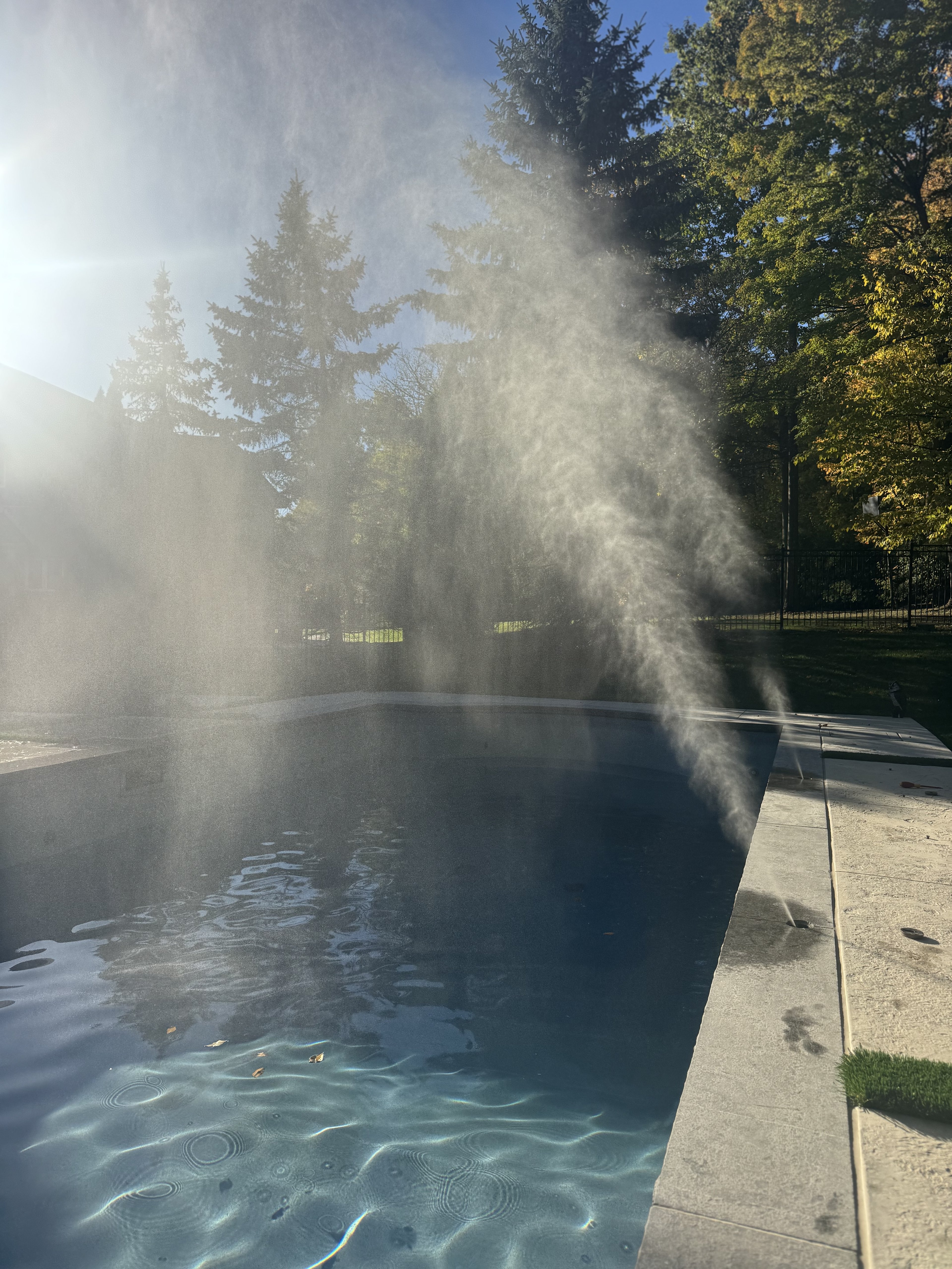 Pool winterization