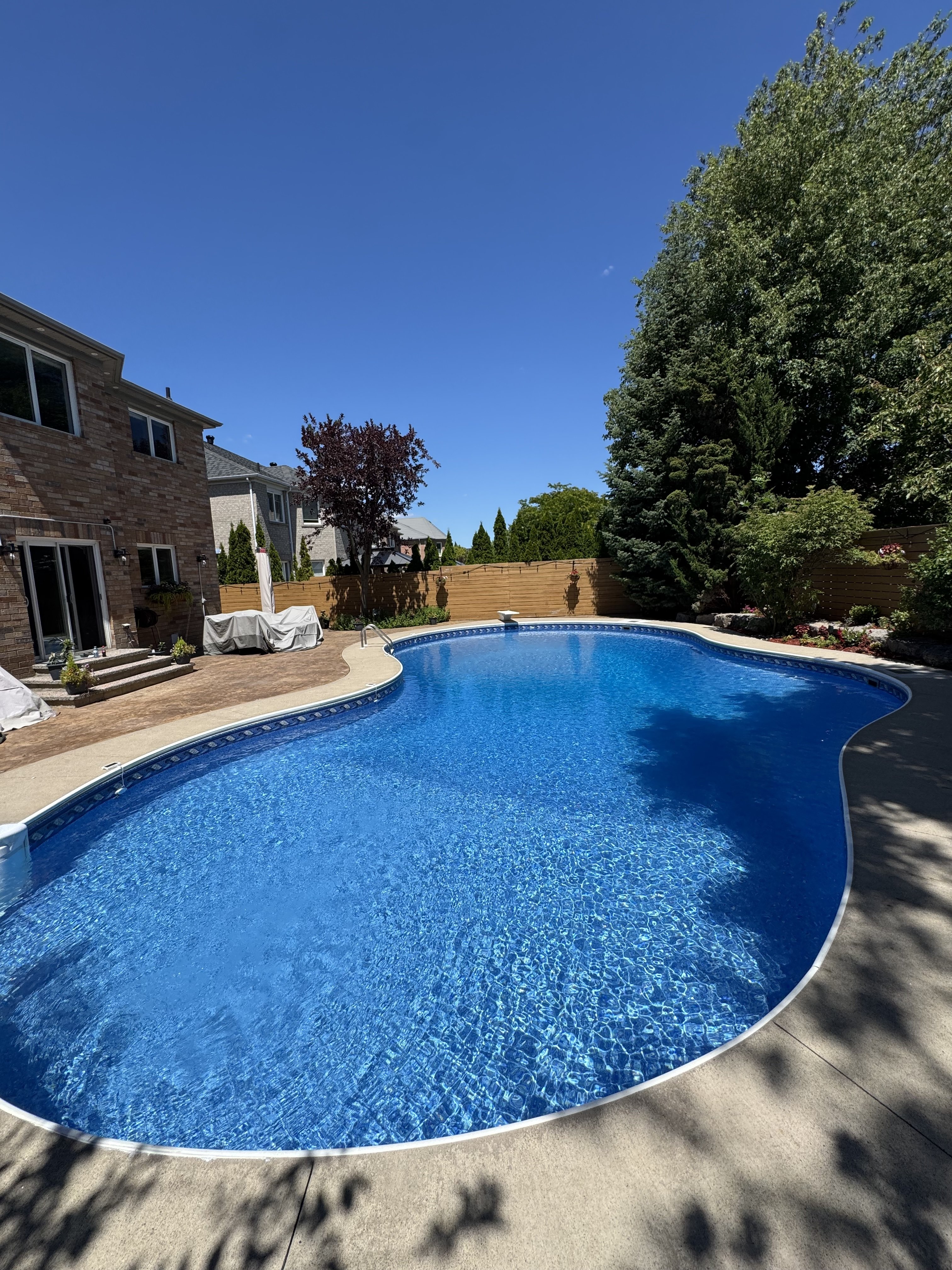 Interior pool maintenance