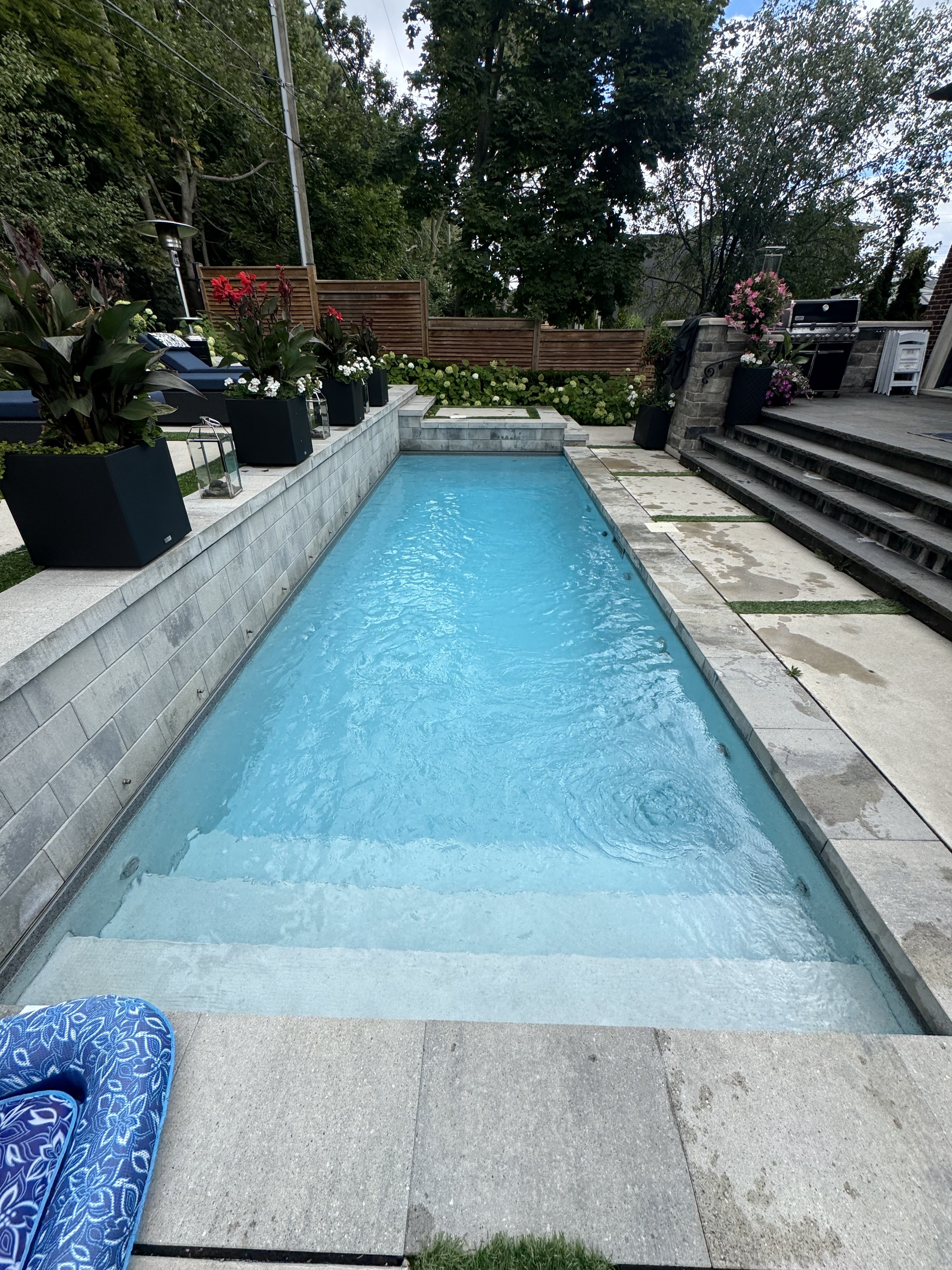 Pool cleaning service