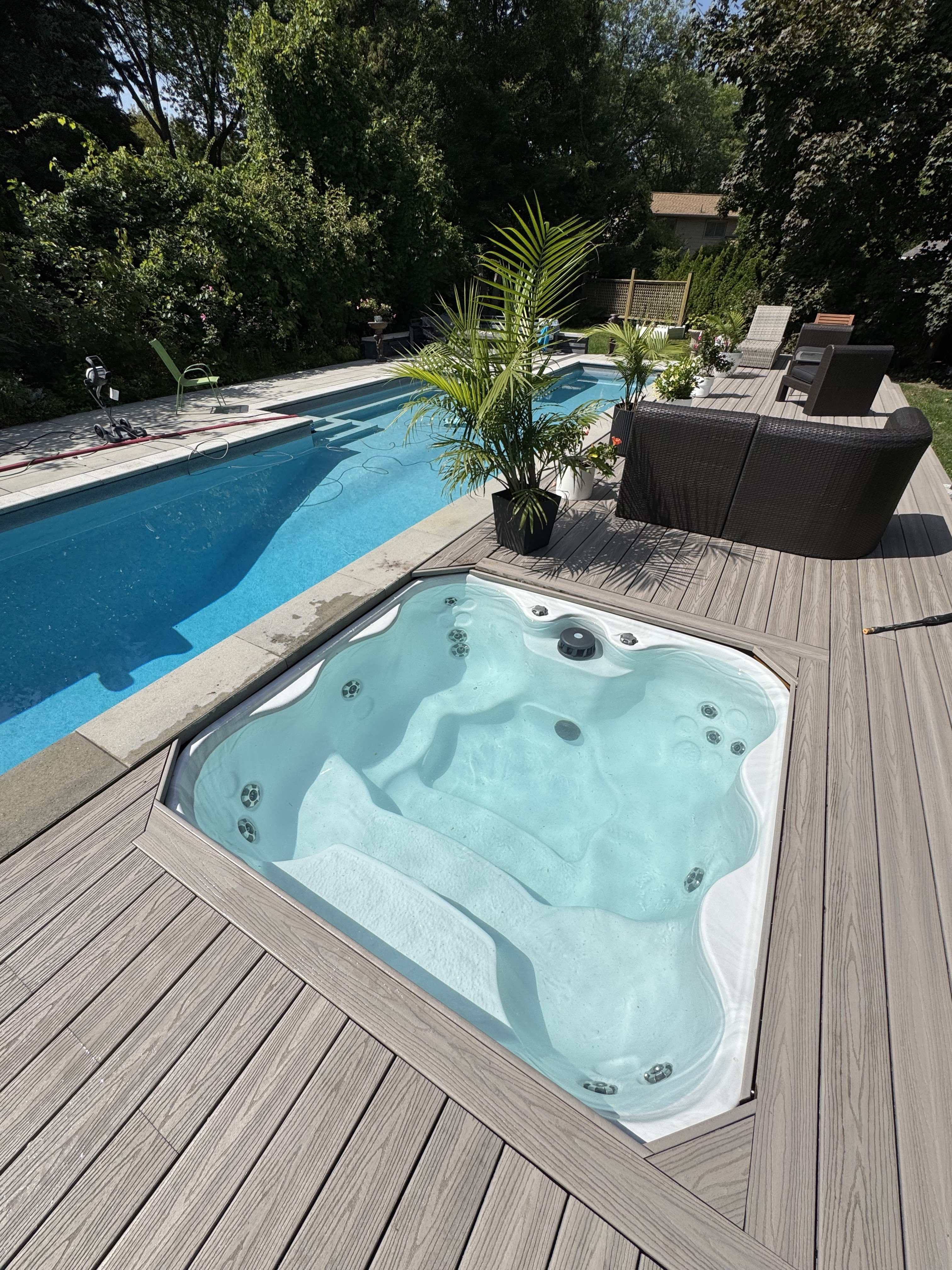 Pool opening and seasonal start-up