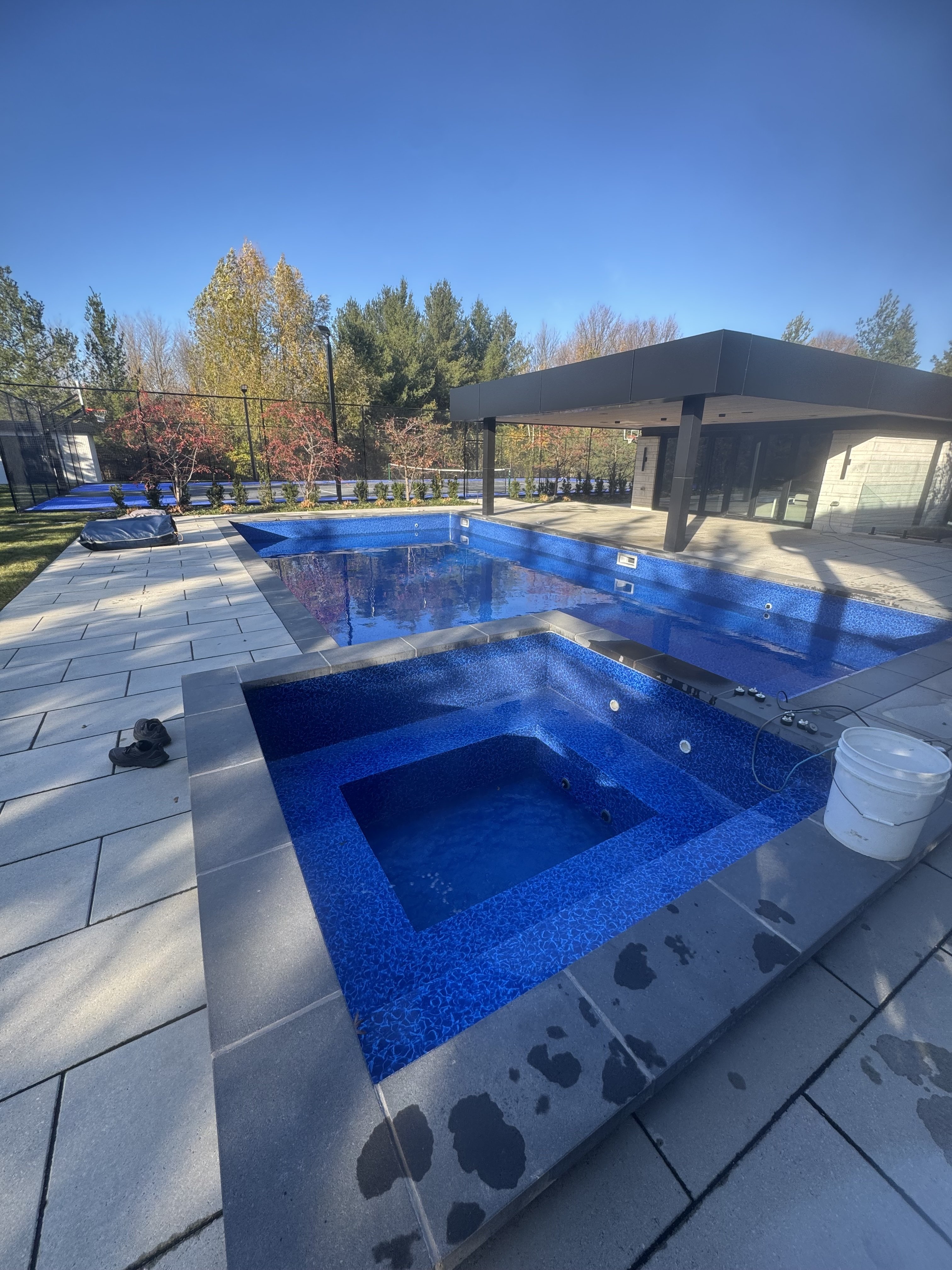 Residential pool ready for the season