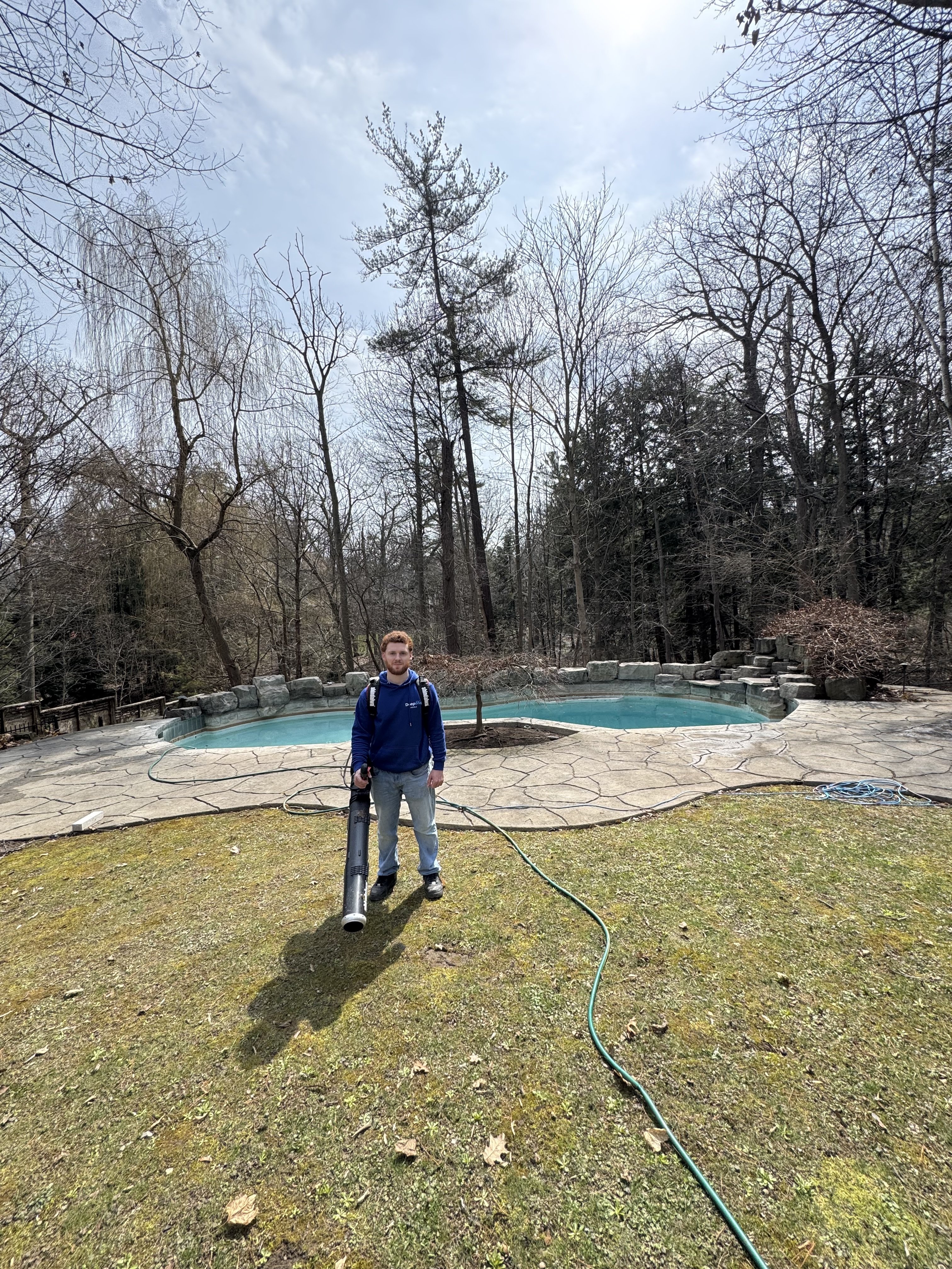 Seasonal pool start-up